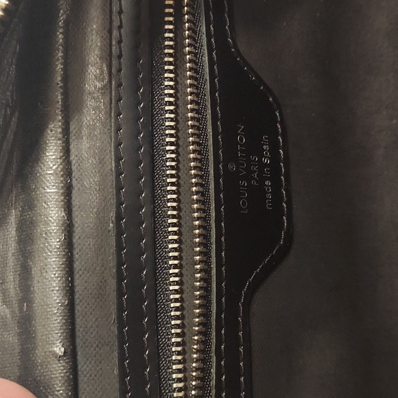 LOUIS VUITTON GREEN PALANA TROUSSE COSMETIC POUCH MAKE UP TOILETRY CASE - Picture 9 of 11